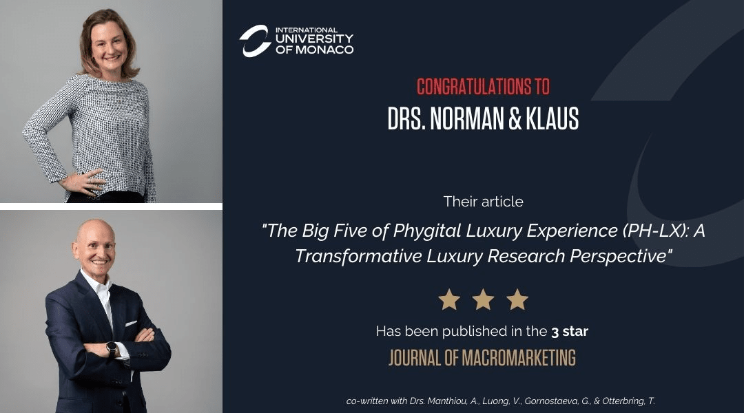 [RESEARCH] Congratulations to Dr. Elizabeth Norman Ghiandai and Prof. Dr. Phil Klaus!