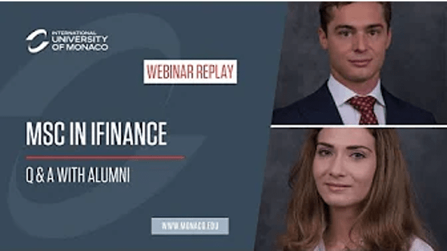 WEBINAR REPLAY: Discover your path to a successful career in finance!